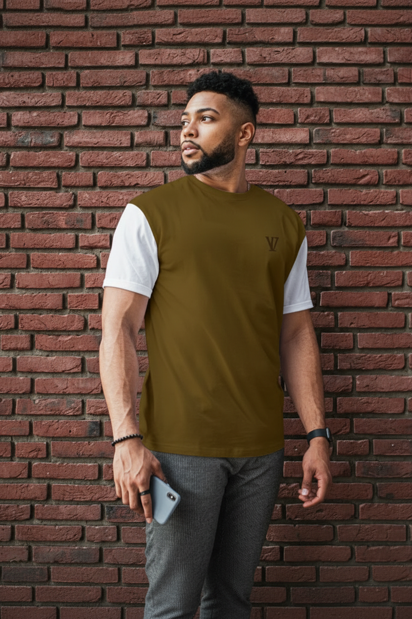 Minimalist vest with small logo